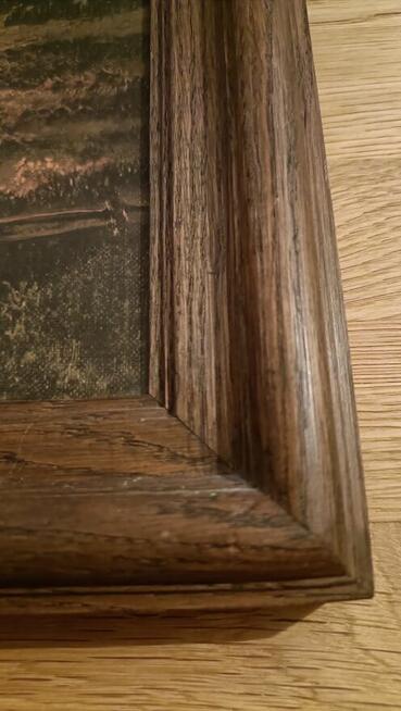 Ładna reprodukcja Zachód Słońca