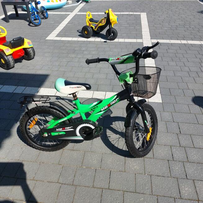 Rower dziecięcy Mexller BMX 16 cali Zielony