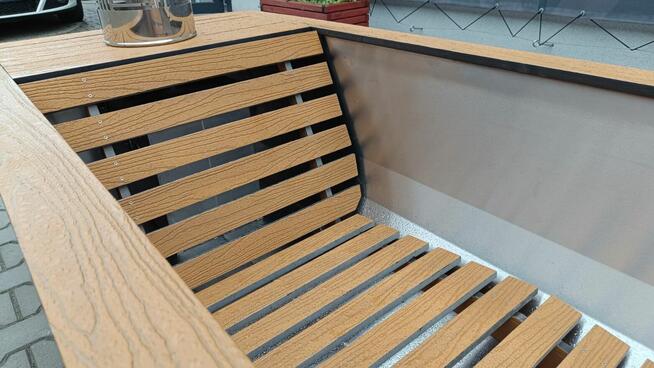 Wanna ze stali nierdzewnej LAVA GARDEN