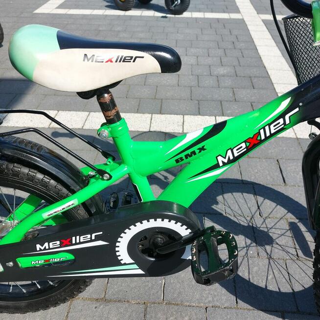 Rower dziecięcy Mexller BMX 16 cali Zielony