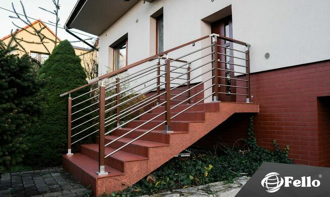 Balustrada tarasowa Fello STANDARD balkon taras aluminium