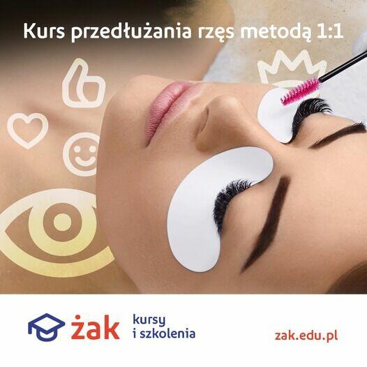 KURS RZEDŁUŻANIE RZĘS METODĄ 1:1