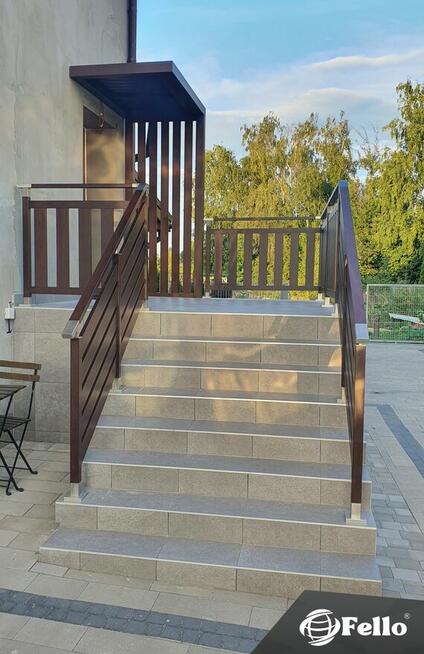 Balustrada balkonowa Prestige aluminium taras balkon