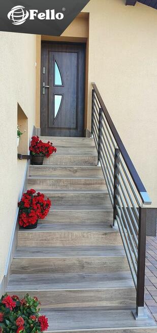 Balustrada tarasowa Fello STANDARD balkon taras aluminium