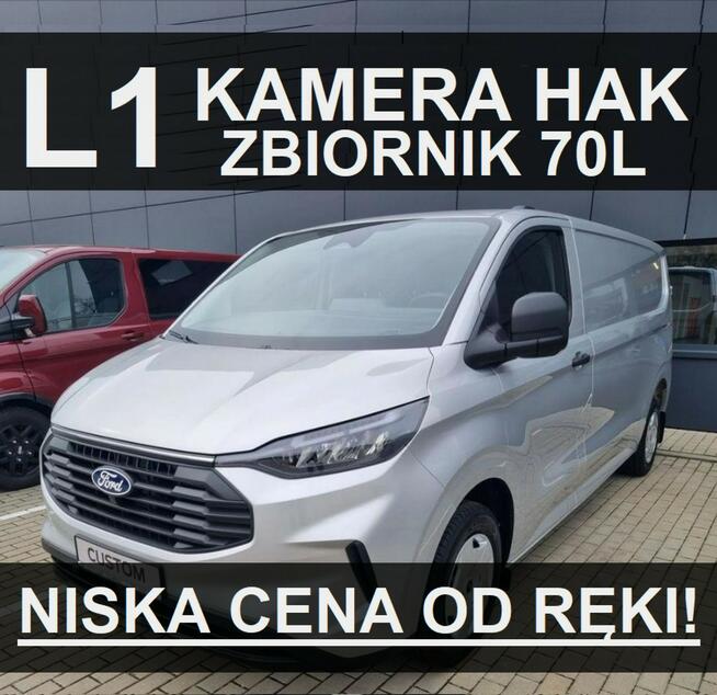 L1 Nowy Ford Custom 136KM L1 Dostępny od ręki Super Cena 1916zł