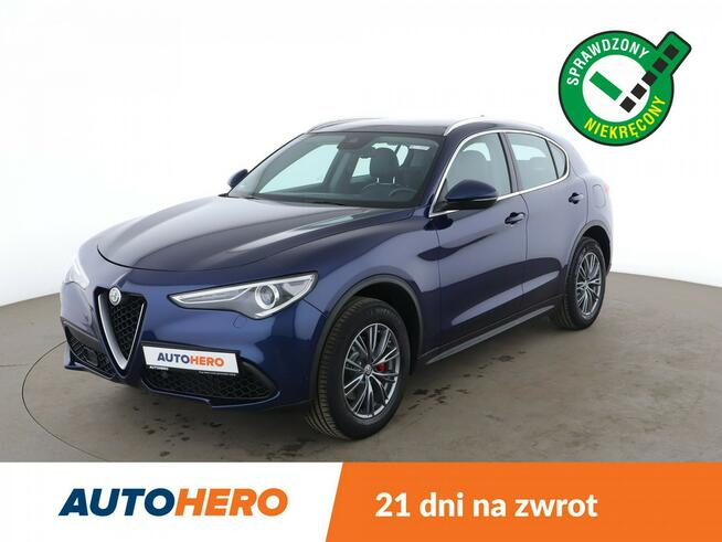 Alfa Romeo Stelvio 4x4, automat, 280KM, bi-xenon, skóra, navi, kamera + czujniki parkowan