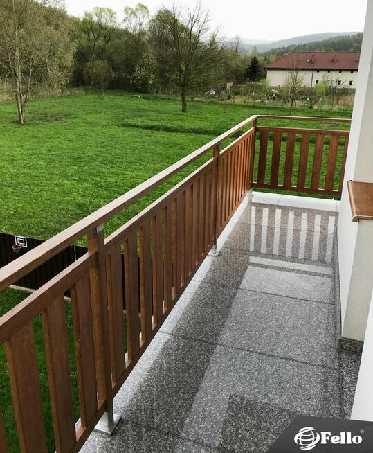 Balustrada balkonowa Prestige aluminium taras balkon