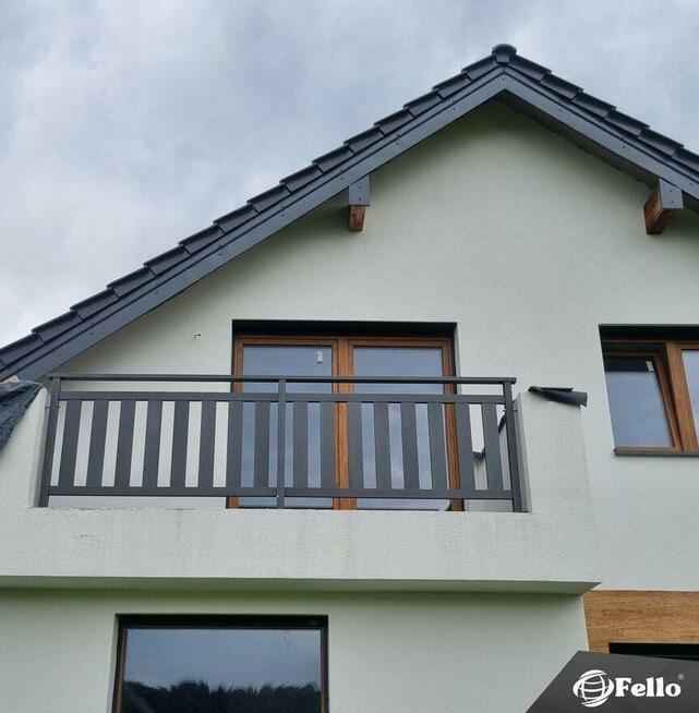 Balustrada balkonowa Prestige aluminium taras balkon