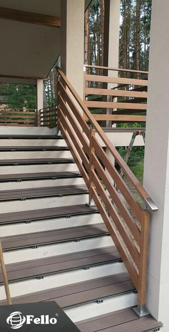 Balustrada balkonowa Classic 4 aluminium taras balkon