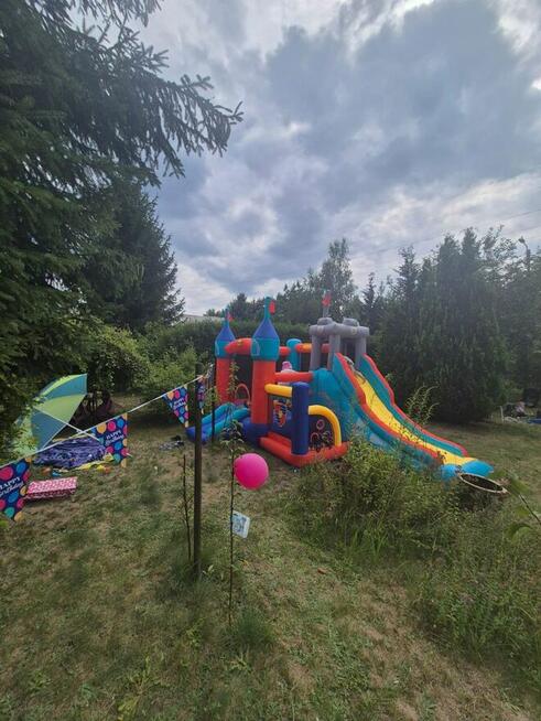 dmuchańce wynajem, dmuchana zjeżdżalnia