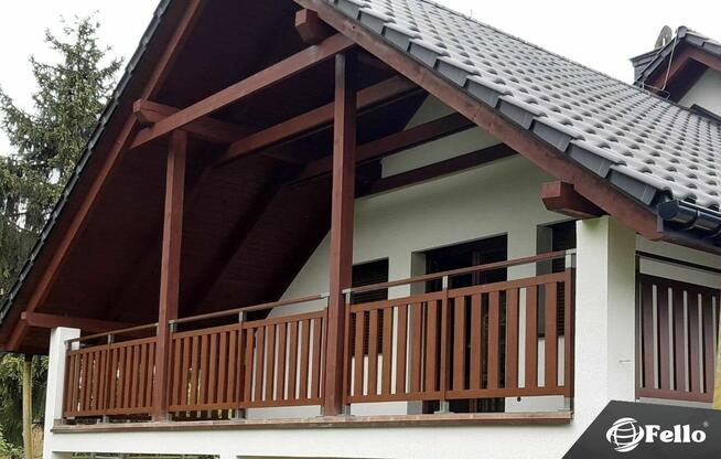 Balustrada balkonowa Prestige aluminium taras balkon