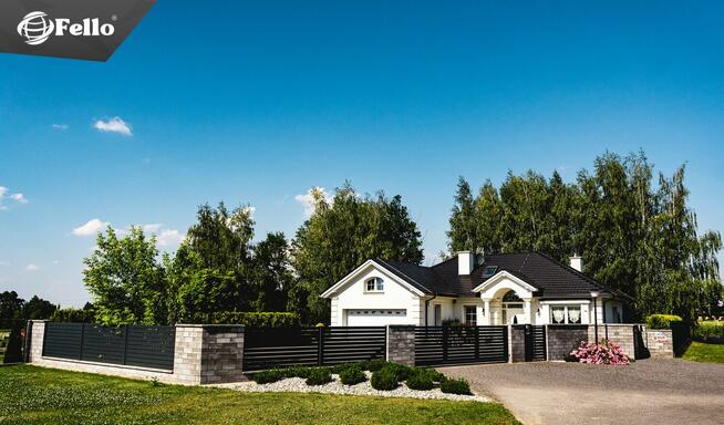 Ogrodzenie brama przesuwna skrzydłowa wjazdowa aluminium