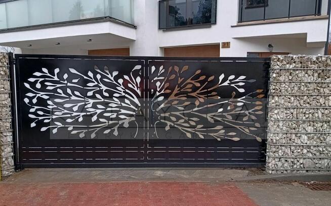 NOWOŚĆ BRAMA ŁAMANA.!! WYCINANA PLAZMĄ CNC