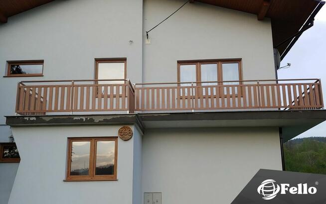 Balustrada balkonowa Prestige aluminium taras balkon