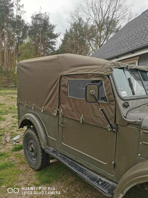 Plandeka Gaz 69 Uaz samochody wojskowe terenowe