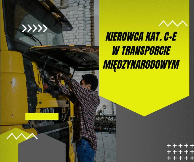 Kierowca kat. C+E w transporcie międzynarodowym