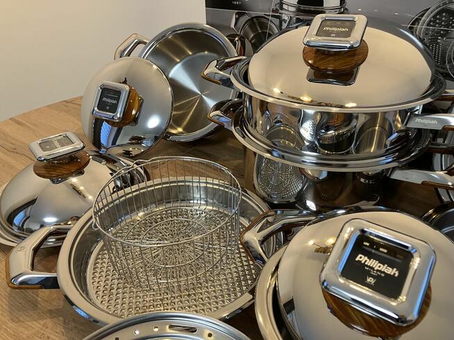 Zestaw Garnków PHIILIPIAK Milano oryginalne nowe