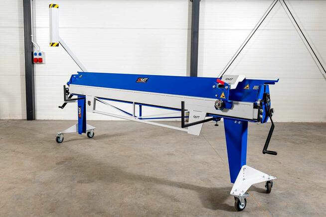 Zaginarka do blachy 3 m. Giętarka M20x3000/0,6 mm z nożem.