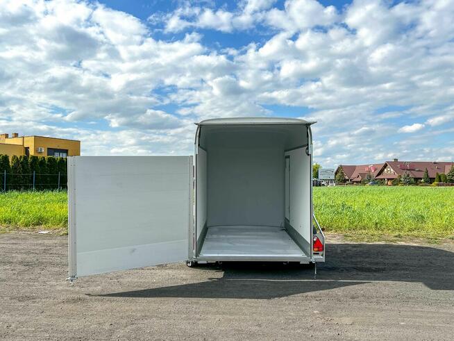 przyczepa furgon kontener Debon C500 do motocykla quada 2T