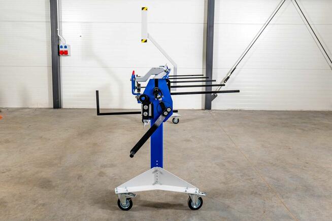 Zaginarka do blachy 3 m. Giętarka M20x3000/0,6 mm z nożem.