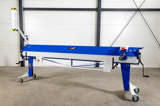 Zaginarka do blachy 3 m. Giętarka M20x3000/0,6 mm z nożem.