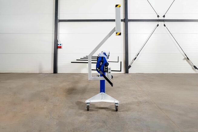 Zaginarka do blachy 3 m. Giętarka M20x3000/0,6 mm z nożem.