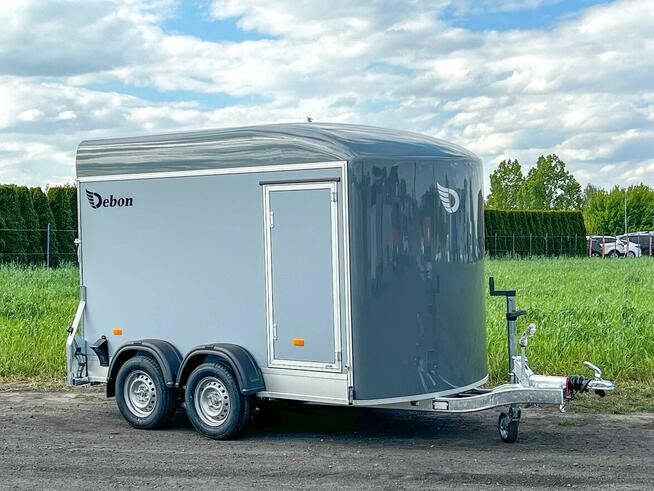 przyczepa furgon kontener Debon C500 do motocykla quada 2T