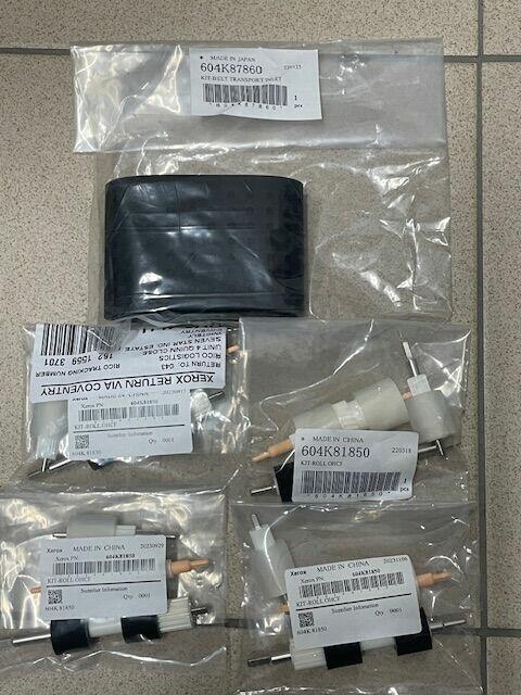 Xerox Versant paski kpl. 604K87860