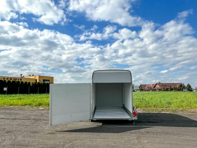 przyczepa furgon kontener Debon C500 do motocykla quada 2T