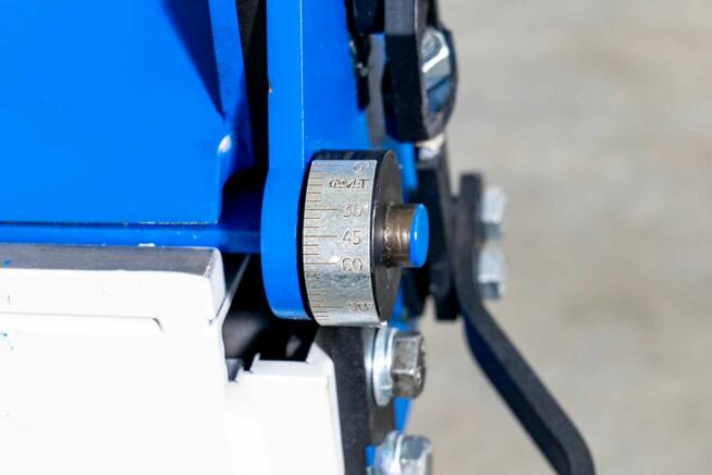 Zaginarka do blachy 3 m. Giętarka M20x3000/0,6 mm z nożem.