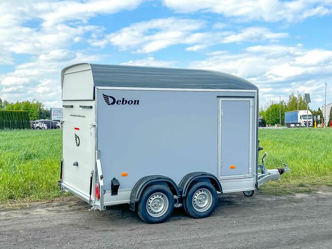 przyczepa furgon kontener Debon C500 do motocykla quada 2T