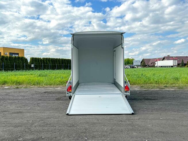 przyczepa furgon kontener Debon C500 do motocykla quada 2T