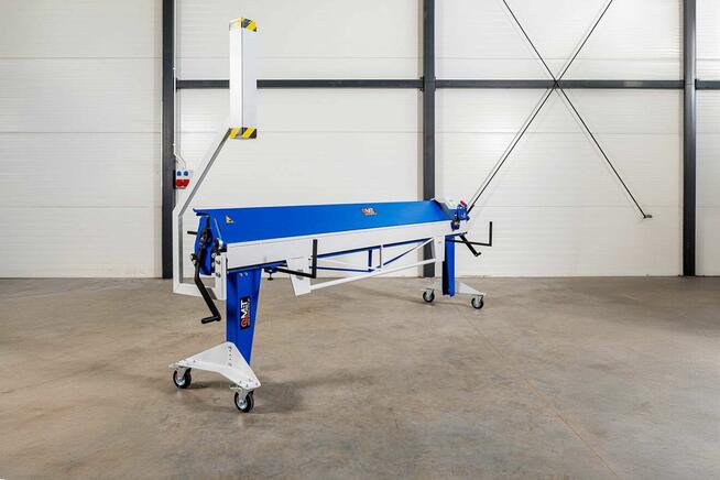 Zaginarka do blachy 3 m. Giętarka M20x3000/0,6 mm z nożem.