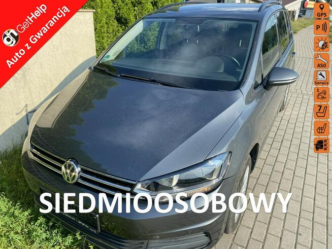 Volkswagen Touran 7 miejsc/2,0 TDI 150KM/Parktronik/Podgrz fotele/Nawigacja dotykowa