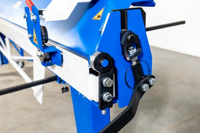 Zaginarka do blachy 3 m. Giętarka M20x3000/0,6 mm z nożem.