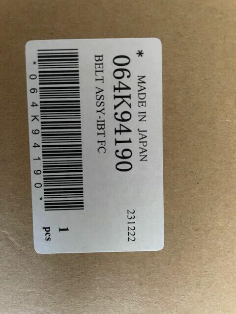 Xerox Versant Belt ASSY-IBT FC nr 064K94190 JAPAN