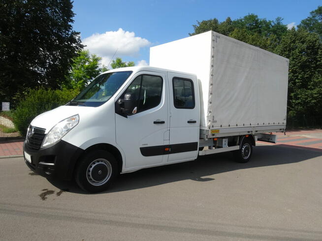 Opel Movano 7-osobowy L5 Skrzynia z plandeką 4 m. Salon PL