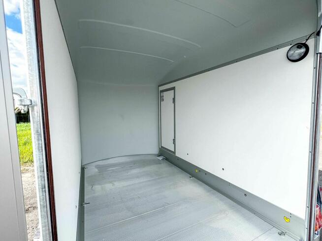 przyczepa furgon kontener Debon C500 do motocykla quada 2T