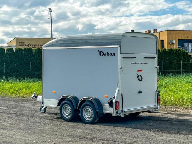 przyczepa furgon kontener Debon C500 do motocykla quada 2T