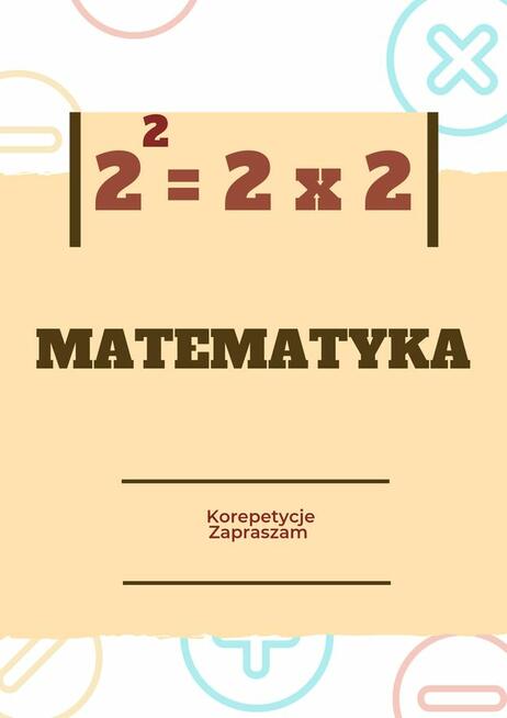 Korepetycje MATEMATYKA