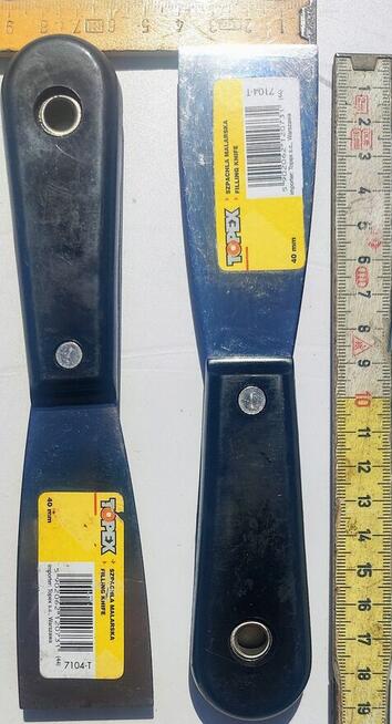 SZPACHLA SZPACHELKA 50mm MALARSKA NIERDZEWNA METALOWA GŁADKA