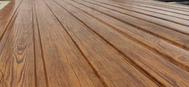 PODBITKA DACHOWA STALOWA metalowa DREWNO podobna ZŁOTY DĄB