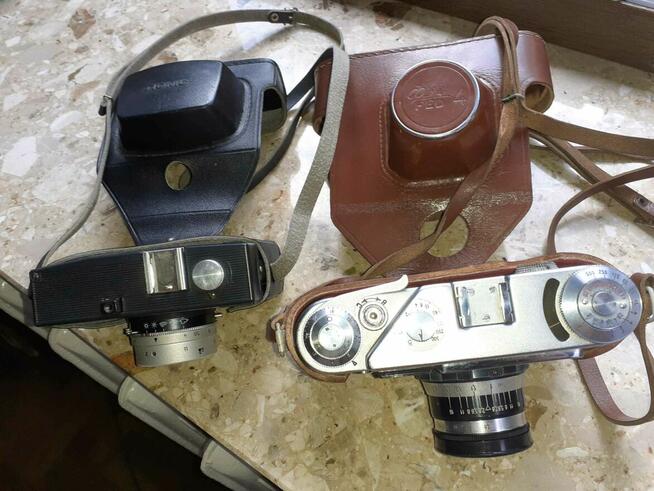 Aparaty fotograficzne Fed 4 i Smiena 8 w rodzinie od nowości