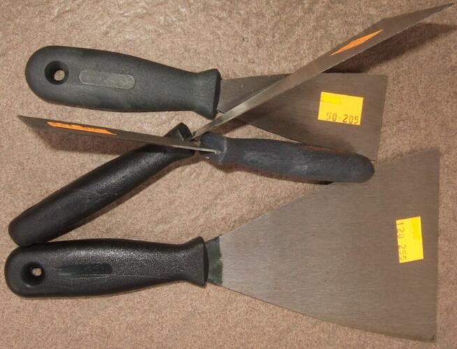 SZPACHLA SZPACHELKA 50mm MALARSKA NIERDZEWNA METALOWA GŁADKA