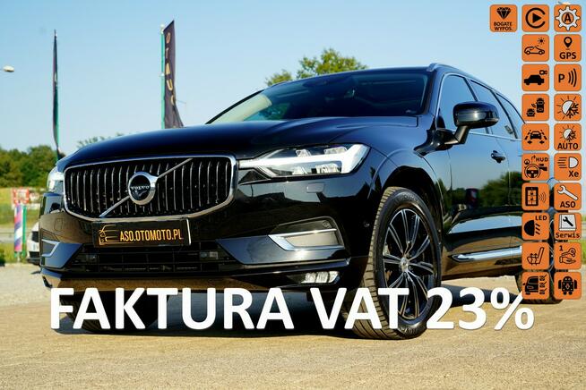 Volvo XC 60 INSCRIPTION nawi PANORAMA ful led SKÓRA kamery el.klapa ACC bowers max