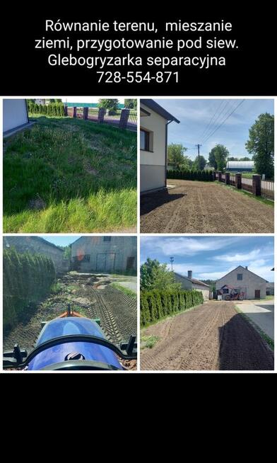 Zakładanie trawnika siew trawy wertykulacja Przytoczno