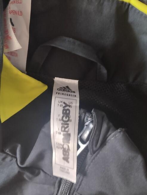 Sprzedam kurtkę wiatrówkę Adidas z kapturem Leeds United