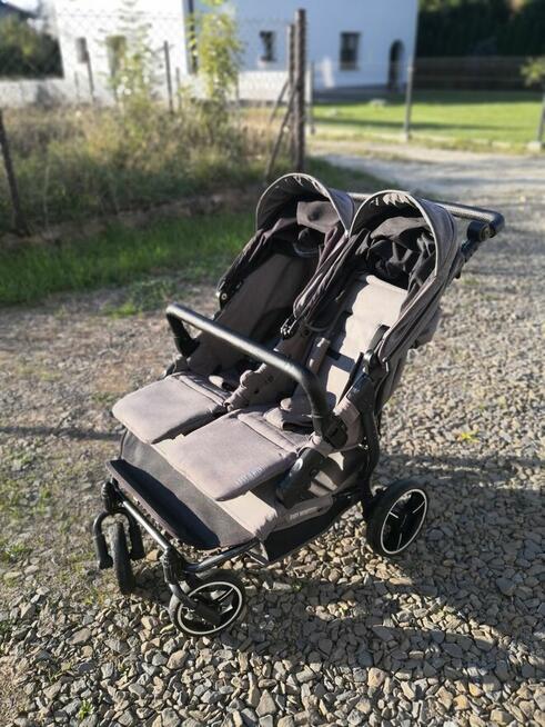 Wózek bliźniaczy, rok po roku BABY MONSTERS EASY TWIN 3.0