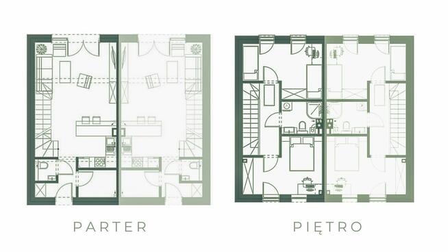 Mieszkanie z ogrodem przy lesie/ 90,5m2/40 min od Krakowa