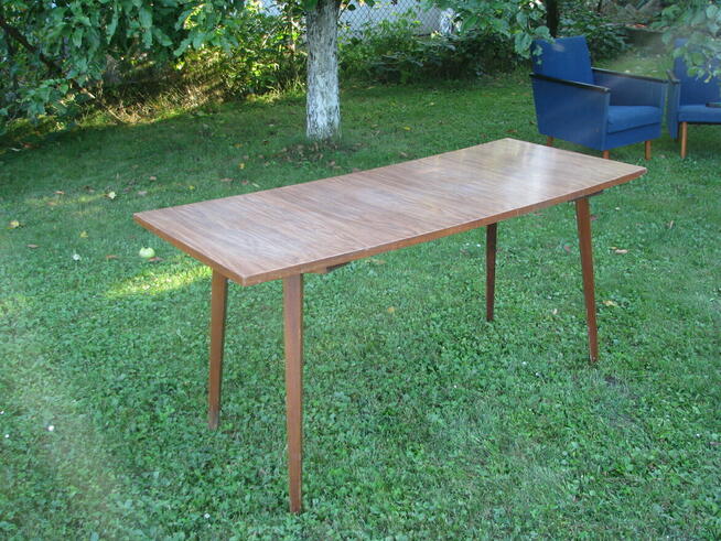 Stolik kawowy, okolicznościowy, niska ława, jamnik PRL